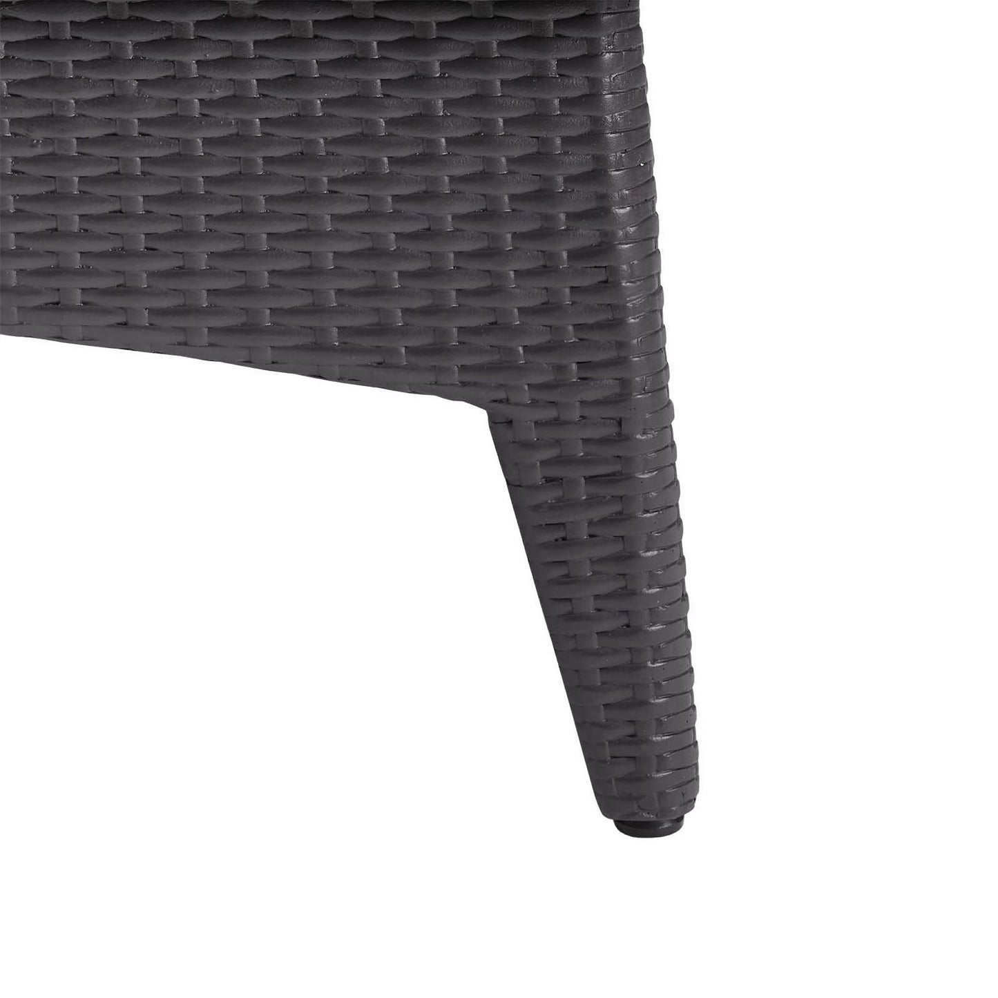 Splendor 43.5" Rectangle Outdoor Patio Fire Pit Table in Espresso by Modway (2991)