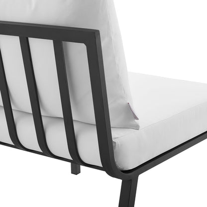 Riverside 6 Piece Outdoor Patio Aluminum Set in Gray White by Modway (3788)