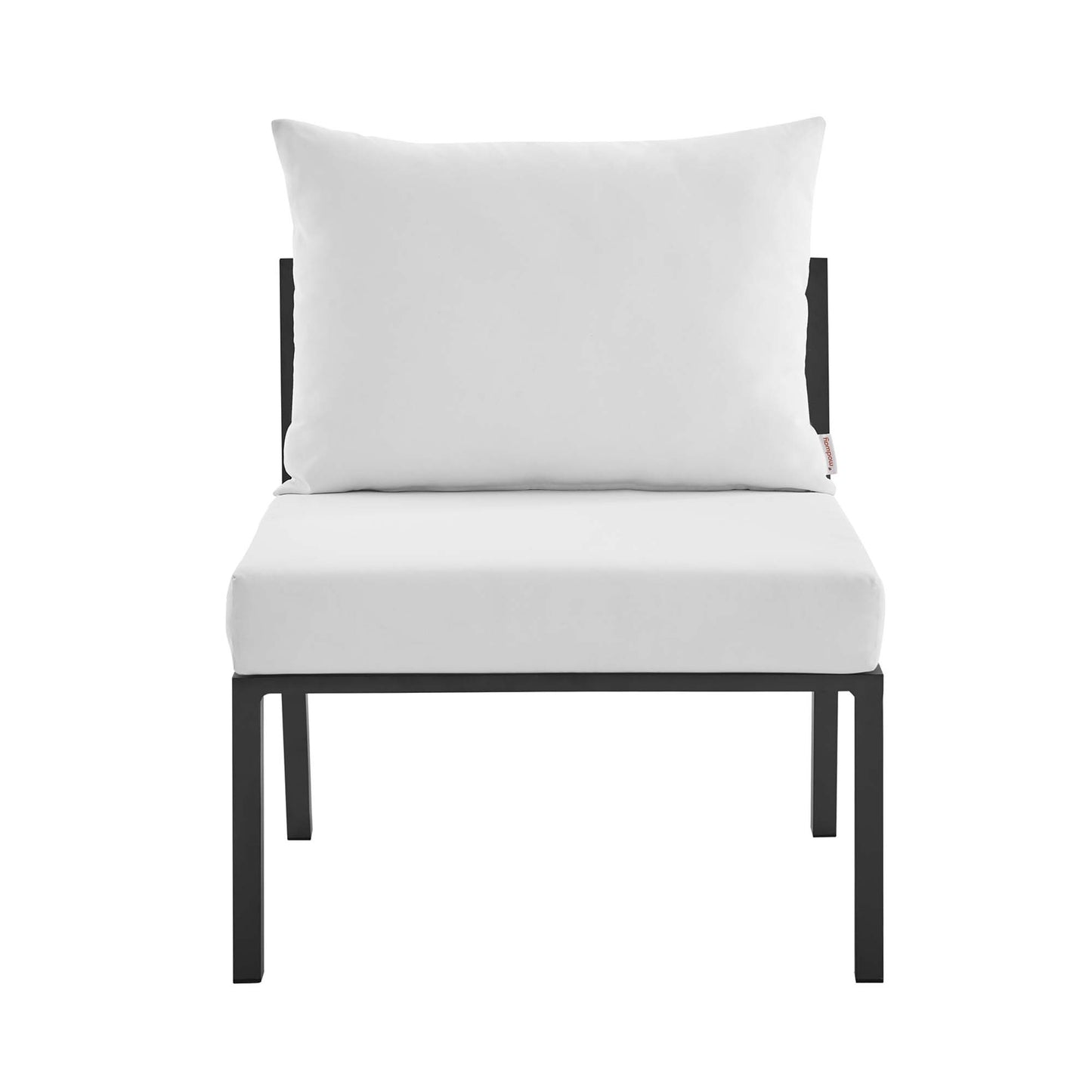 Riverside 6 Piece Outdoor Patio Aluminum Set in Gray White by Modway (3795)