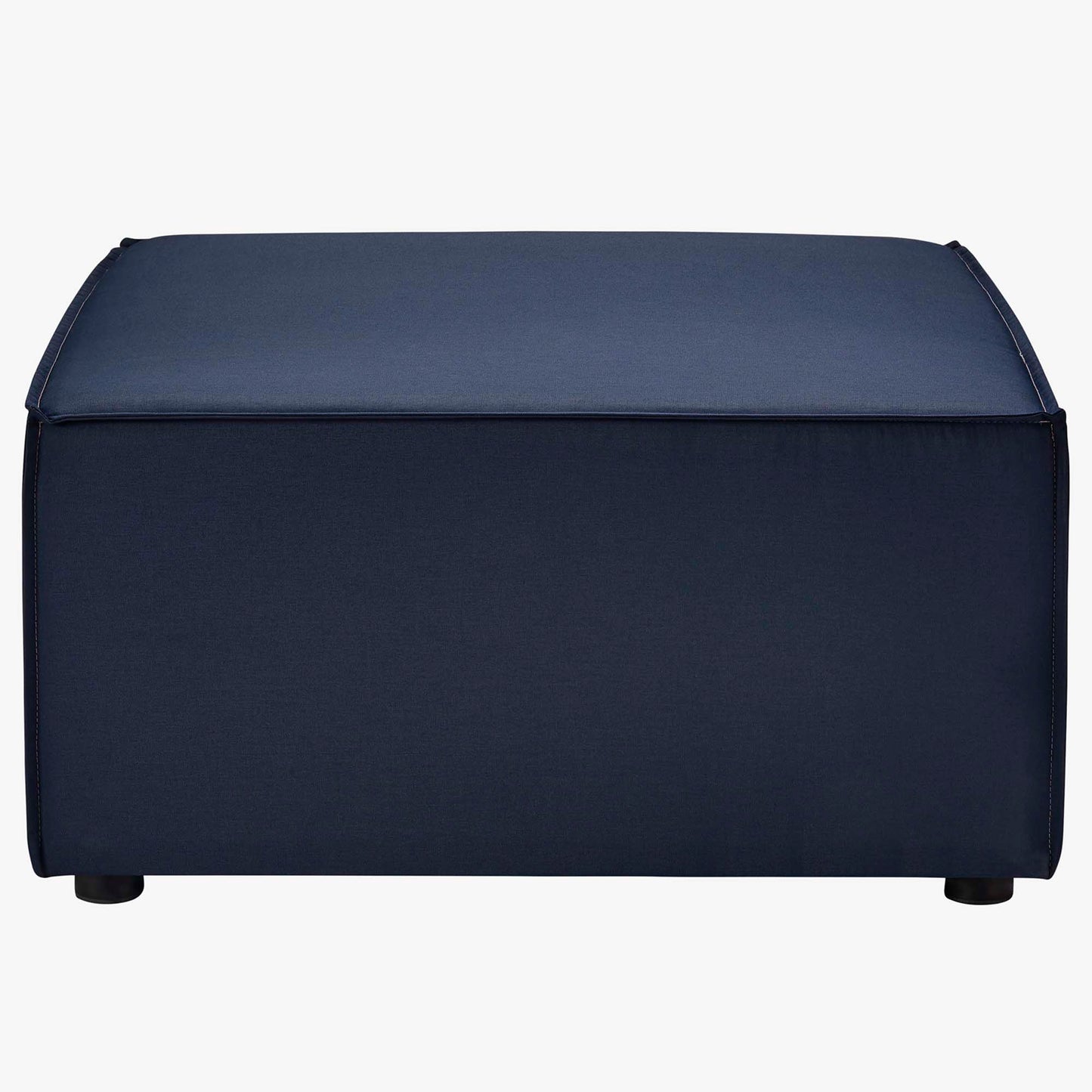 Saybrook Outdoor Patio Upholstered Loveseat and Ottoman Set in Navy by Modway (4378)