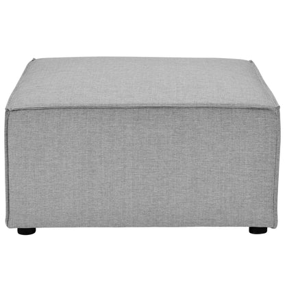 Saybrook 7-Piece Outdoor Patio Upholstered Sectional Sofa in Gray by Modway (4387)