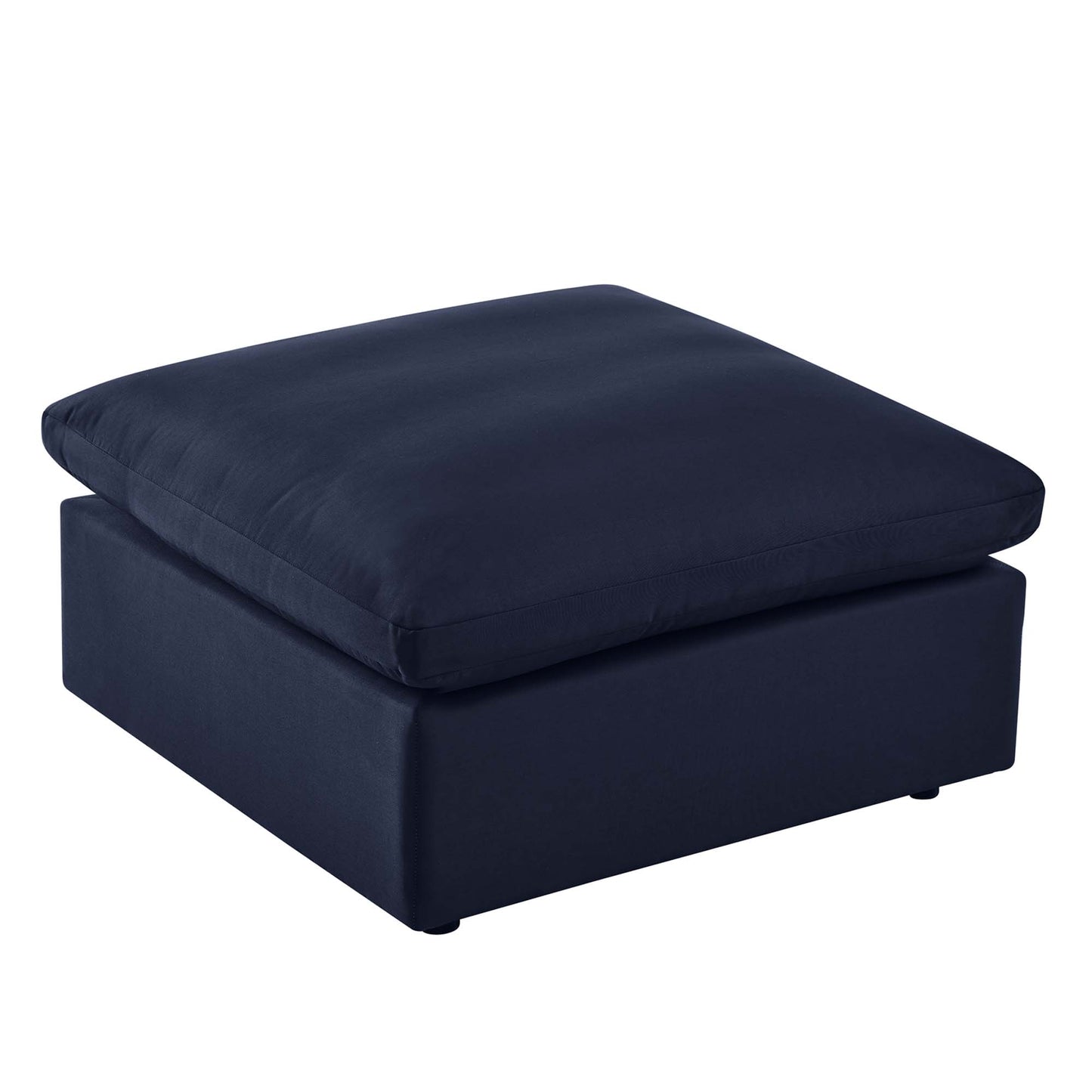 Commix Overstuffed Outdoor Patio Ottoman in Navy by Modway (4903)