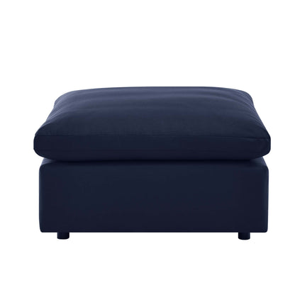 Commix Overstuffed Outdoor Patio Ottoman in Navy by Modway (4903)