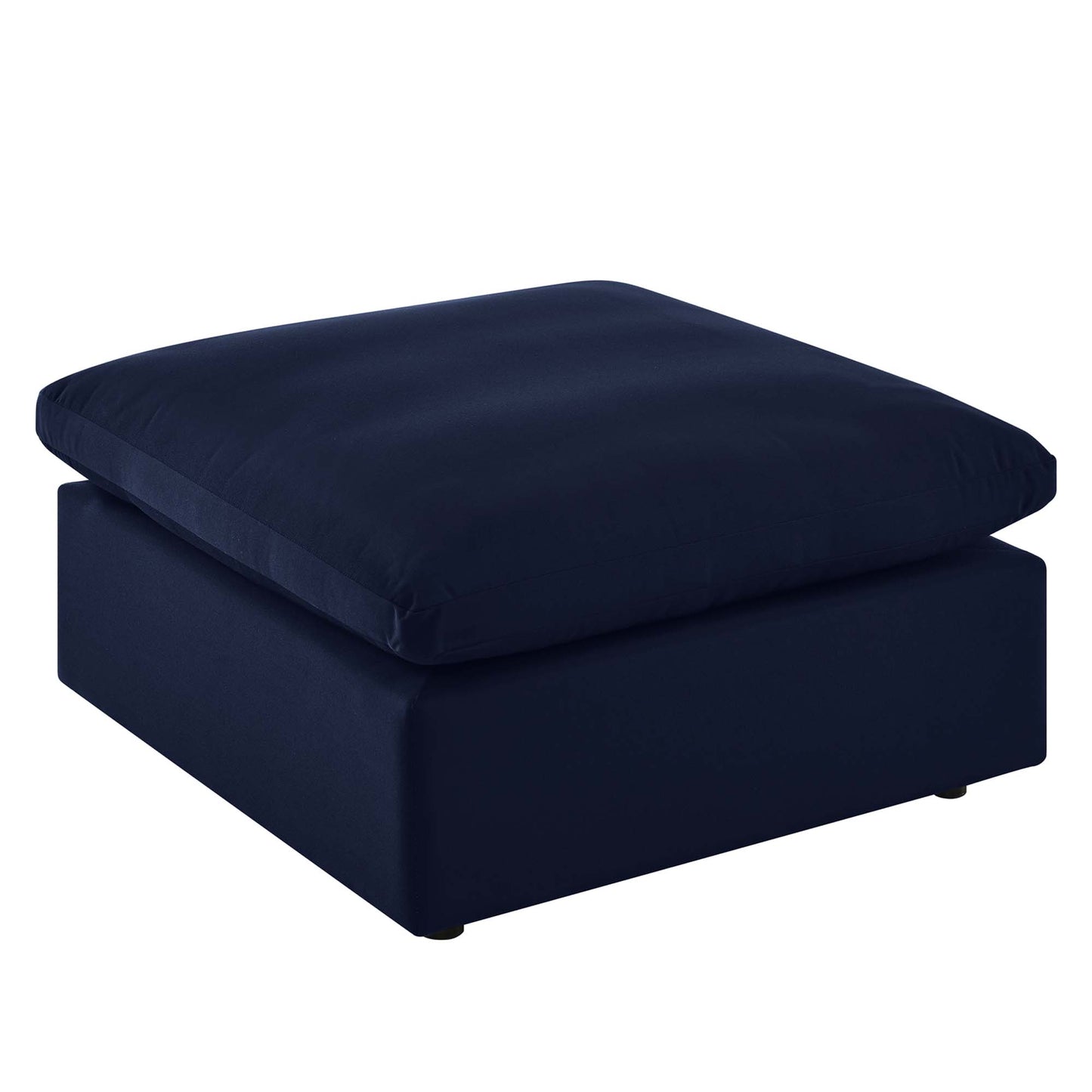 Commix Sunbrella Outdoor Patio Ottoman in Navy by Modway (4906)