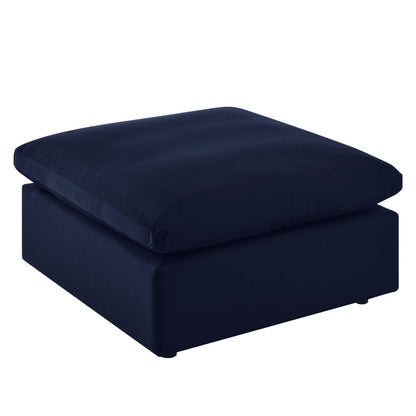 Commix Sunbrella Outdoor Patio Ottoman in Navy by Modway (4906)