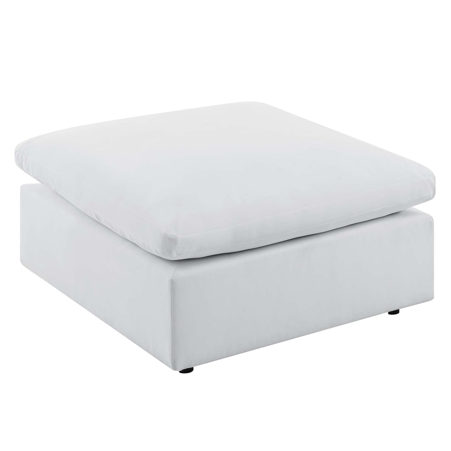 Commix Sunbrella Outdoor Patio Ottoman in White by Modway (4906)