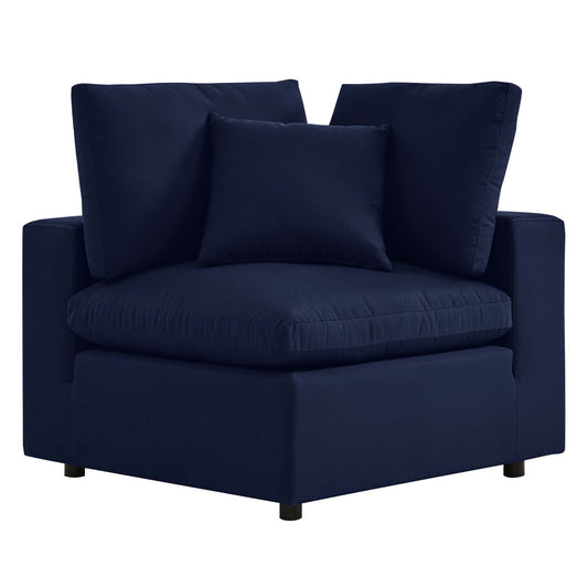 Commix Sunbrella Outdoor Patio Corner Chair in Navy by Modway (4907)