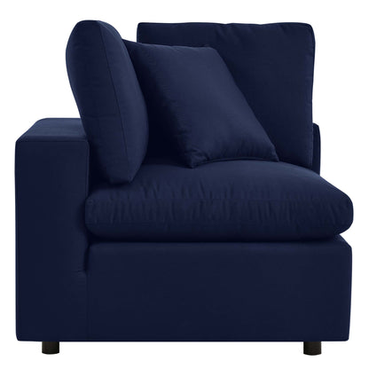 Commix Sunbrella Outdoor Patio Corner Chair in Navy by Modway (4907)