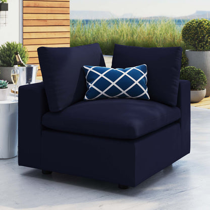 Commix Sunbrella Outdoor Patio Corner Chair in Navy by Modway (4907)