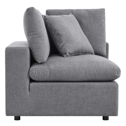 Commix Sunbrella Outdoor Patio Corner Chair in Gray by Modway (4907)