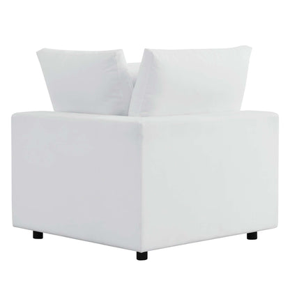 Commix Sunbrella Outdoor Patio Corner Chair in White by Modway (4907)