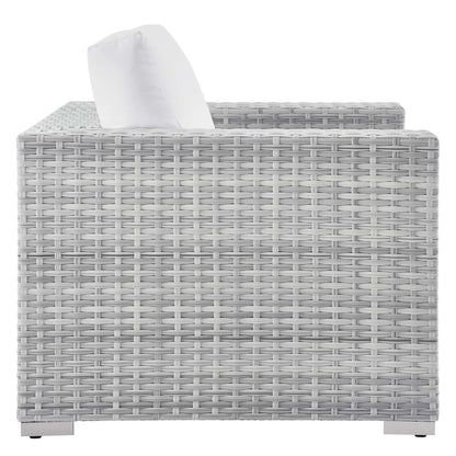 Convene 3-Piece Outdoor Patio Set in Light Gray White by Modway (EEI-5444)
