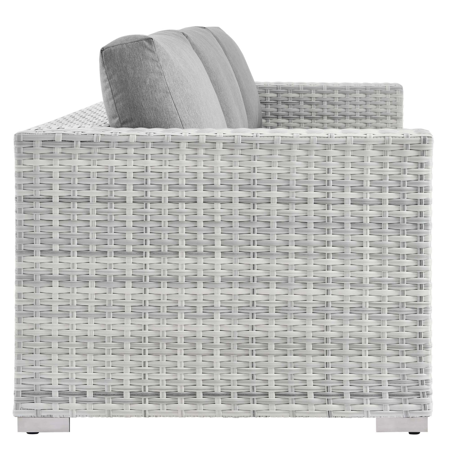 Convene 6-Piece Outdoor Patio Set in Light Gray Gray by Modway (EEI-5449)