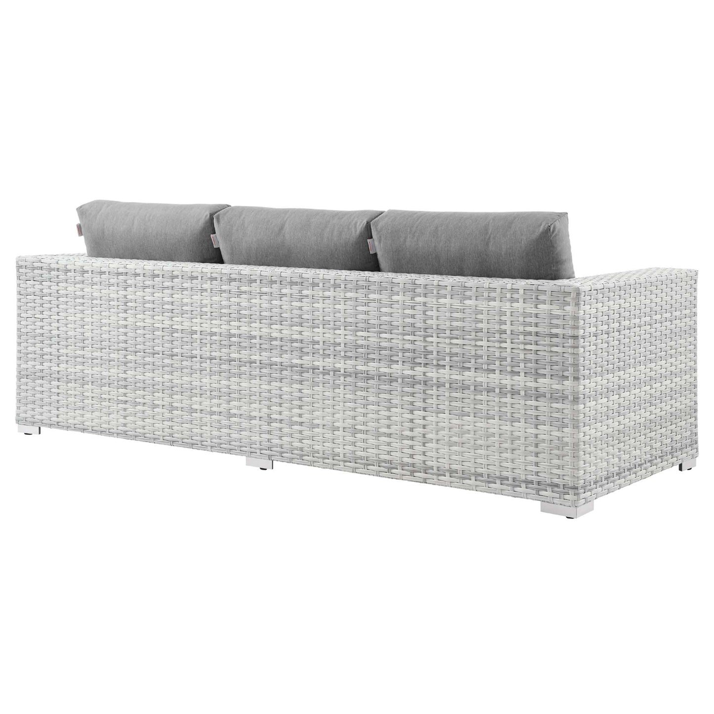 Convene 6-Piece Outdoor Patio Set in Light Gray Gray by Modway (EEI-5449)