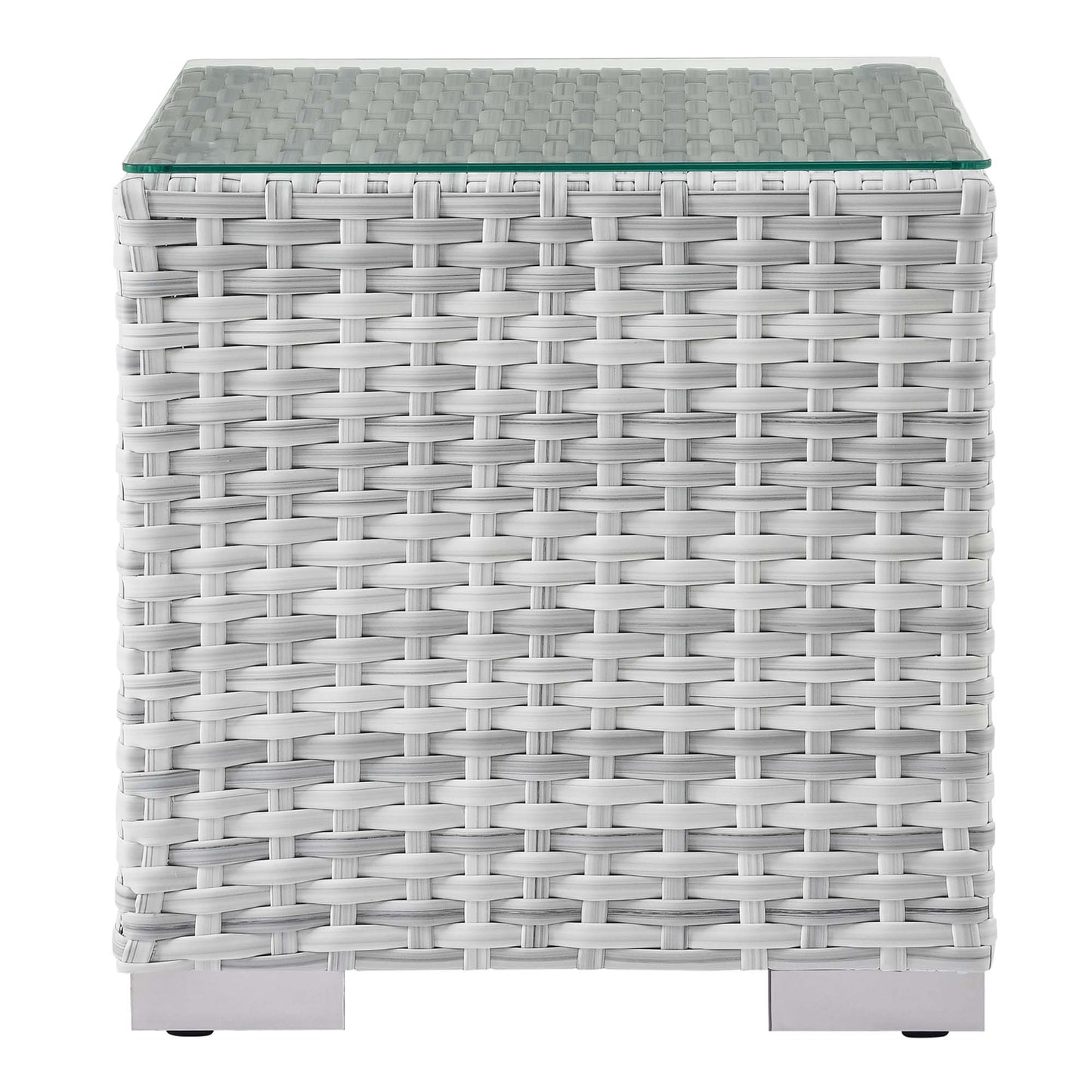 Convene 6-Piece Outdoor Patio Set in Light Gray Navy by Modway (EEI-5449)