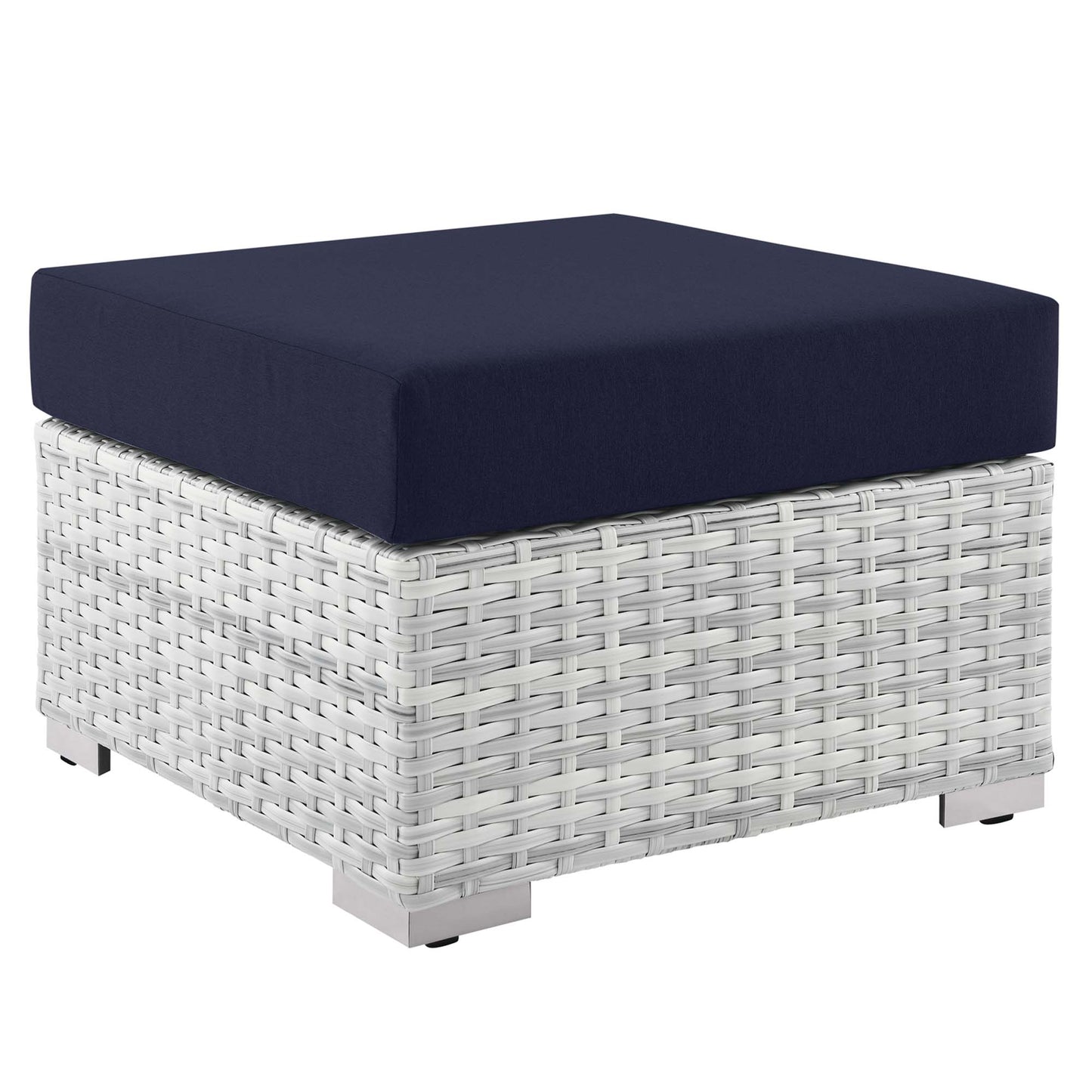 Convene 6-Piece Outdoor Patio Set in Light Gray Navy by Modway (EEI-5449)
