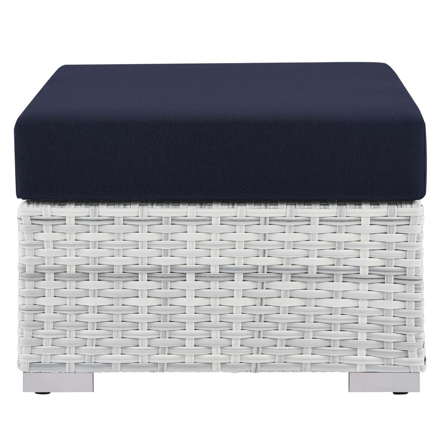 Convene 4-Piece Outdoor Patio Set in Light Gray Navy by Modway (EEI-5451)