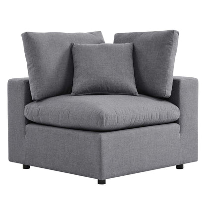 Commix Sunbrella Outdoor Patio Loveseat in Gray by Modway (5577)