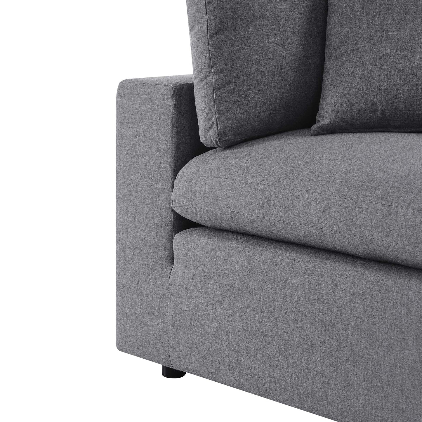 Commix Sunbrella Outdoor Patio Loveseat in Gray by Modway (5577)