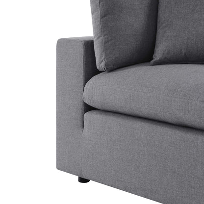 Commix Sunbrella Outdoor Patio Loveseat in Gray by Modway (5577)