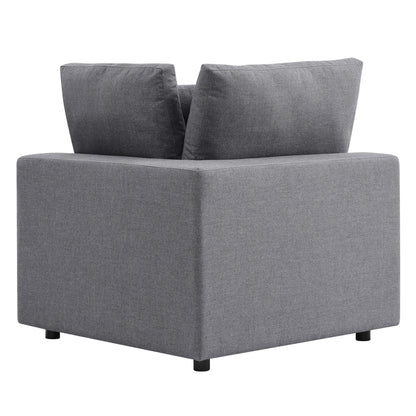 Commix Sunbrella Outdoor Patio Loveseat in Gray by Modway (5577)