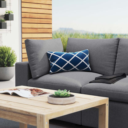 Commix Sunbrella Outdoor Patio Loveseat in Gray by Modway (5577)