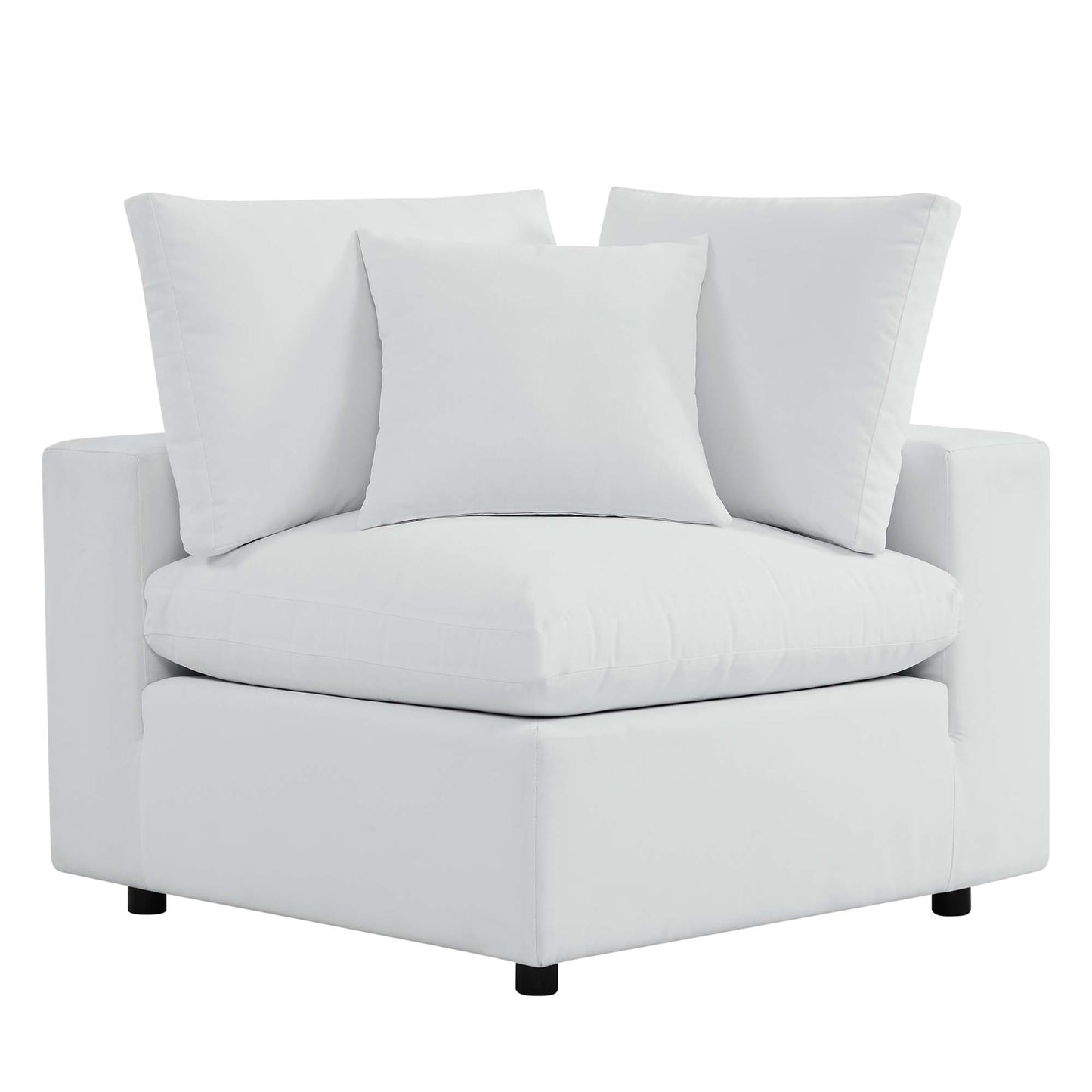 Commix Sunbrella Outdoor Patio Loveseat in White by Modway (5577)