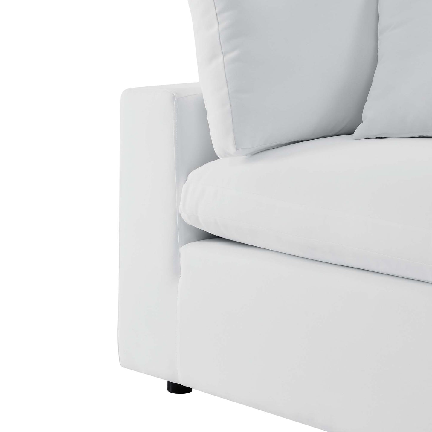 Commix Sunbrella Outdoor Patio Loveseat in White by Modway (5577)