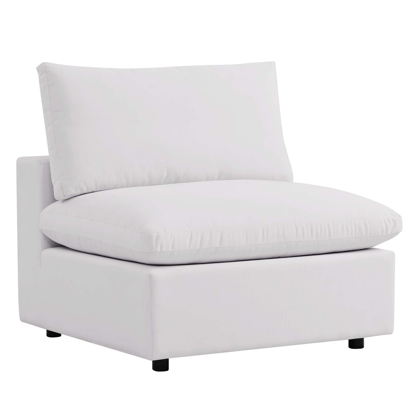 Commix Overstuffed Outdoor Patio Sofa in White by Modway (5578)