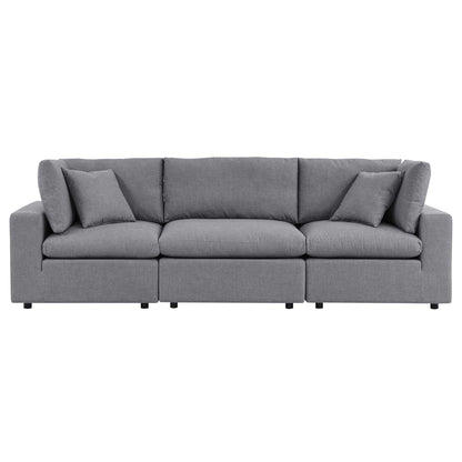 Commix Sunbrella Outdoor Patio Sofa in Gray by Modway (5579)