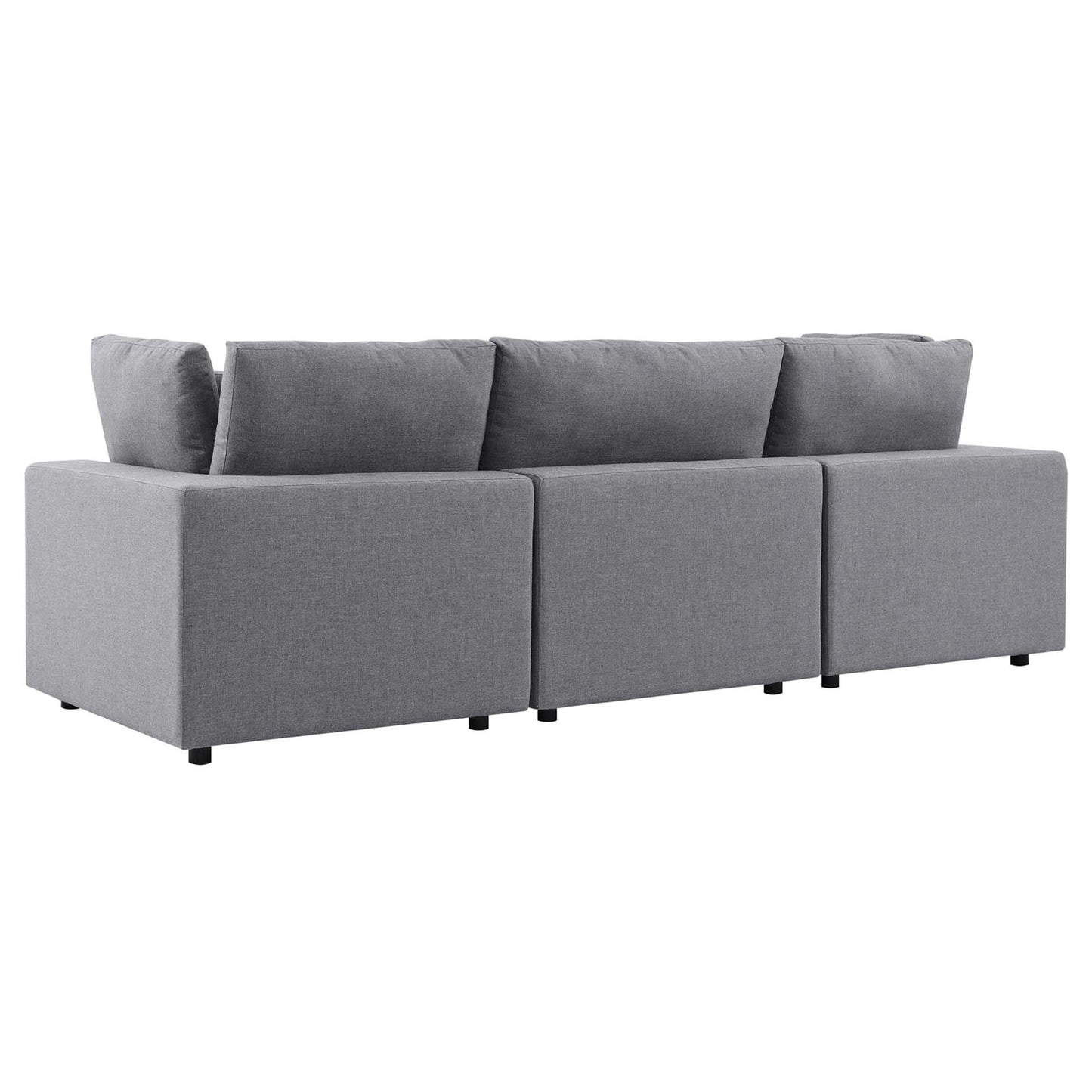 Commix Sunbrella Outdoor Patio Sofa in Gray by Modway (5579)