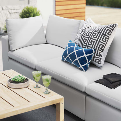 Commix Sunbrella Outdoor Patio Sofa in White by Modway (5579)