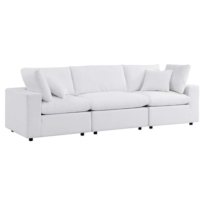 Commix Sunbrella Outdoor Patio Sofa in White by Modway (5579)