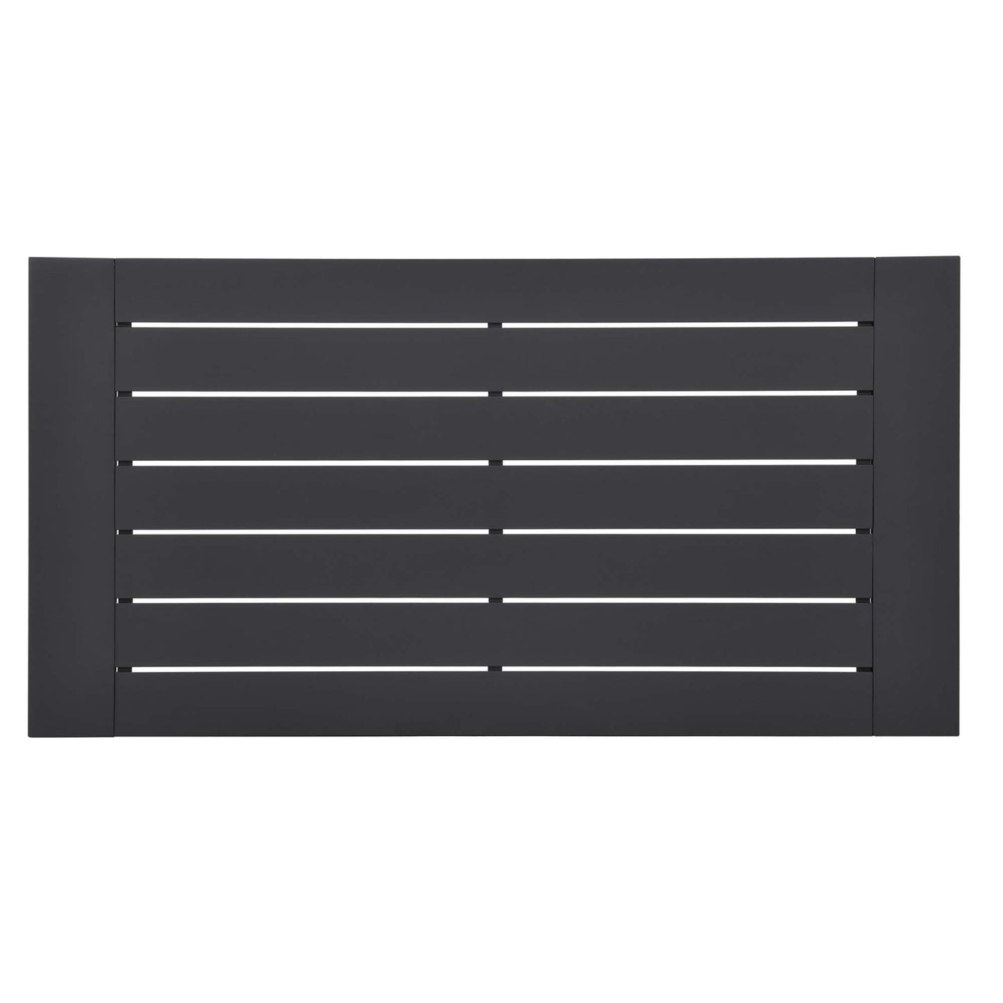 Tahoe 2-Piece Outdoor Patio Powder-Coated Aluminum Set in Gray Gray by Modway (5750)