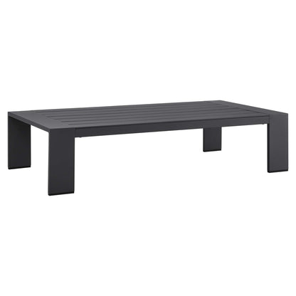 Tahoe 2-Piece Outdoor Patio Powder-Coated Aluminum Set in Gray White by Modway (5750)
