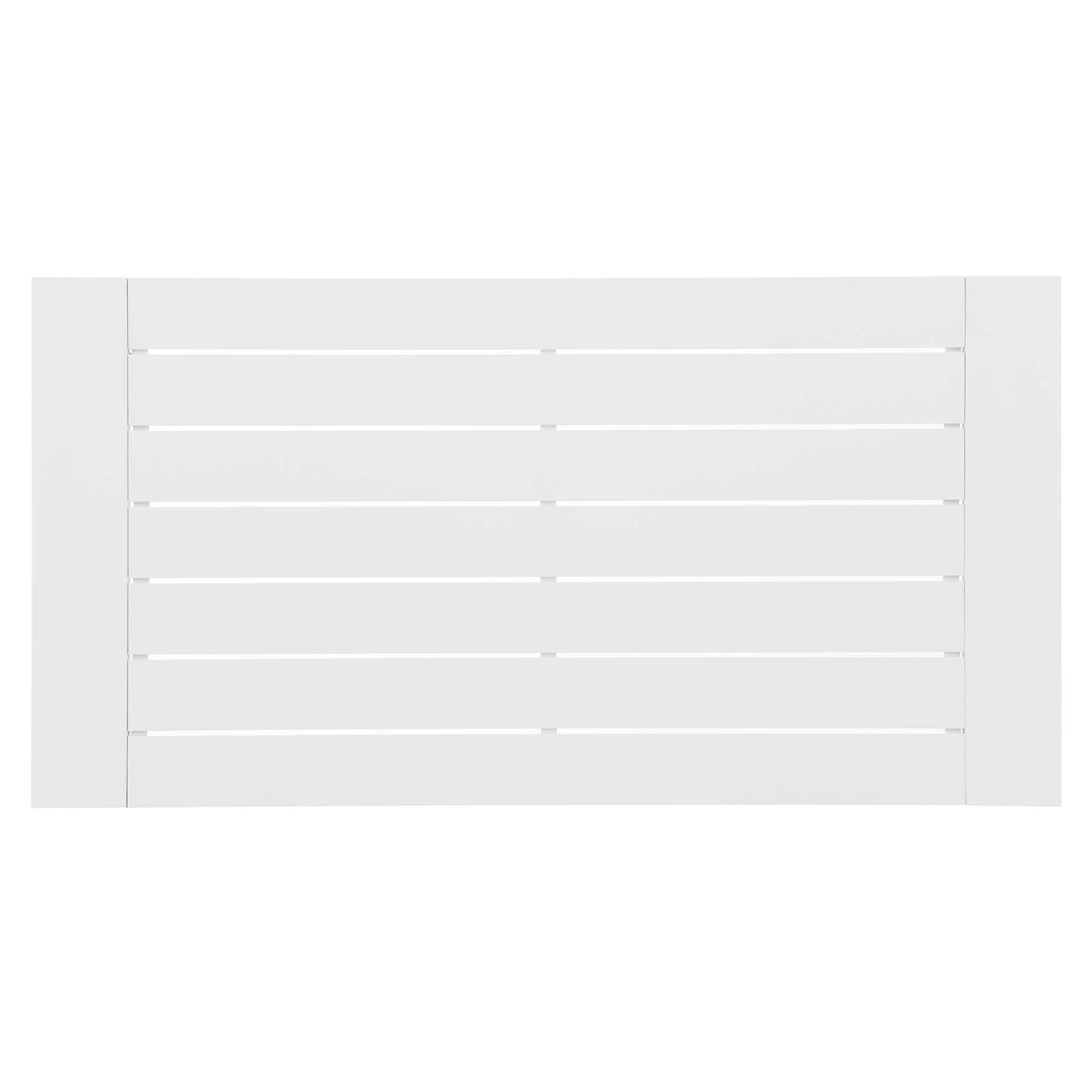 Tahoe 2-Piece Outdoor Patio Powder-Coated Aluminum Set in White Charcoal by Modway (5750)