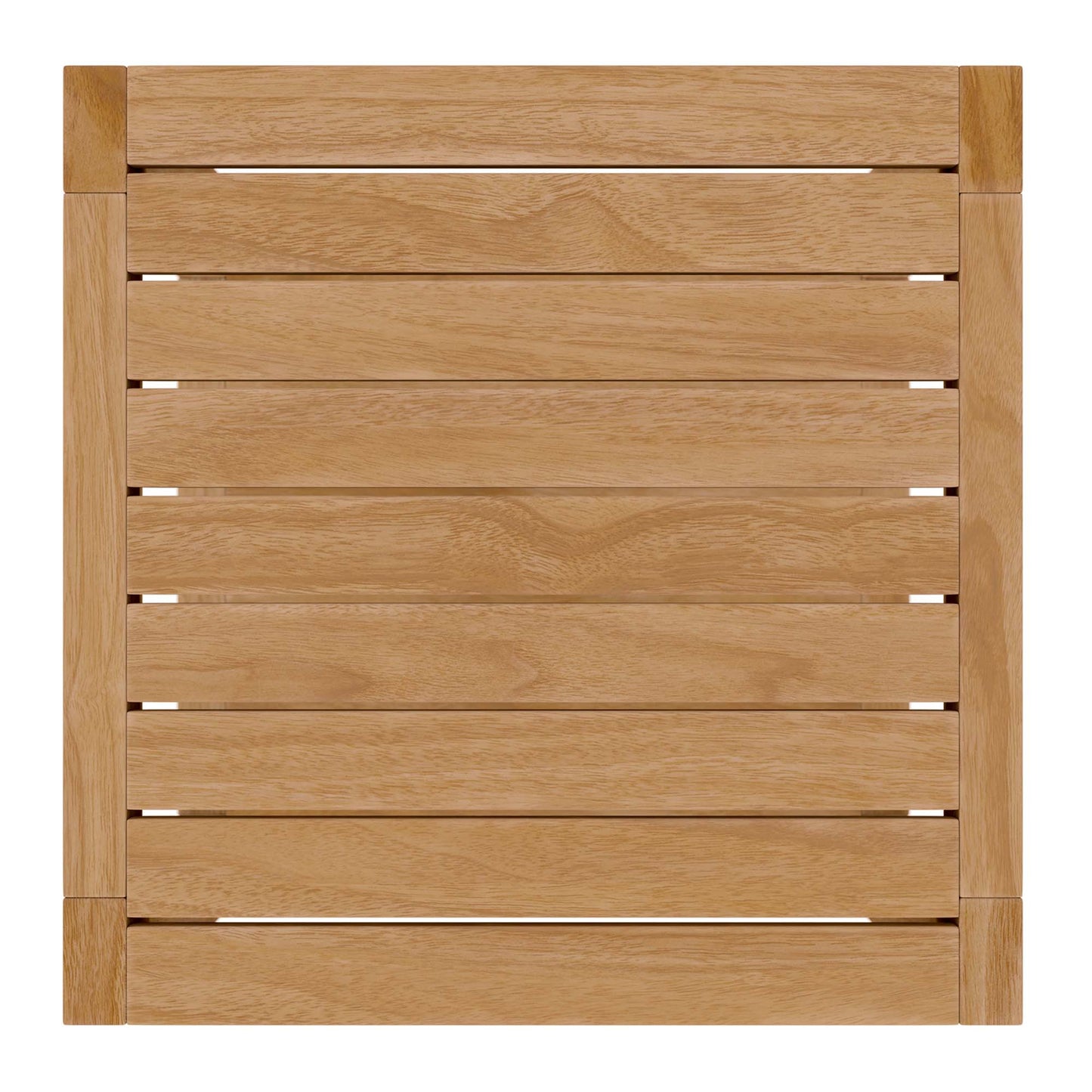 Carlsbad 3-Piece Teak Wood Outdoor Patio Set in Natural White by Modway (5838)