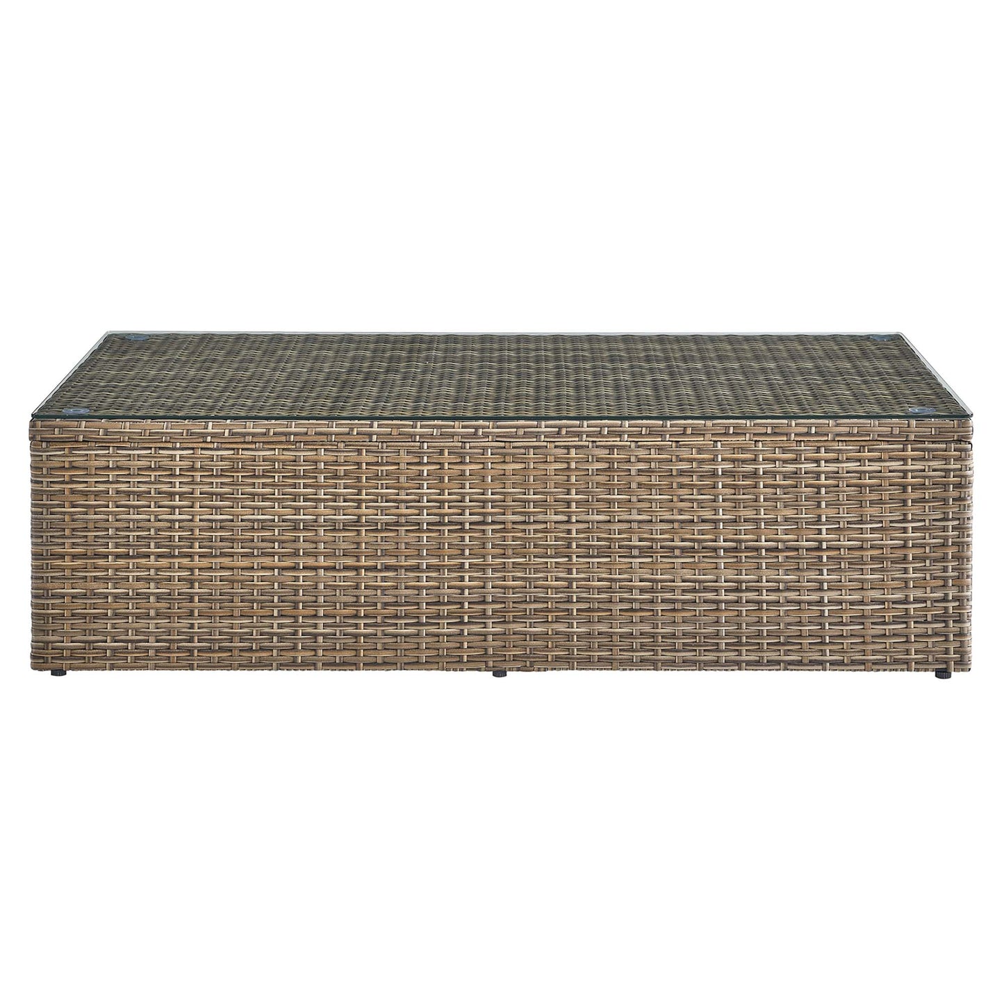 Convene 2-Piece Outdoor Patio Furniture Set in Cappuccino Gray by Modway (EEI-6333)