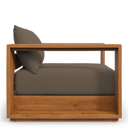 Tahoe Outdoor Patio Acacia Wood Chair in Natural Cocoa by Modway (6782)