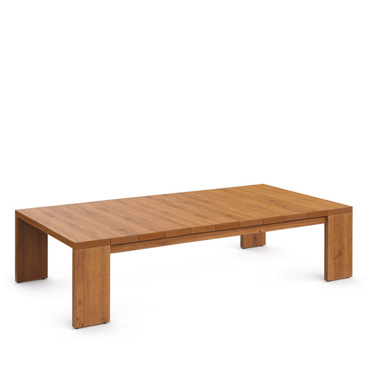 Tahoe Outdoor Patio Acacia Wood Coffee Table in Natural by Modway (6786)