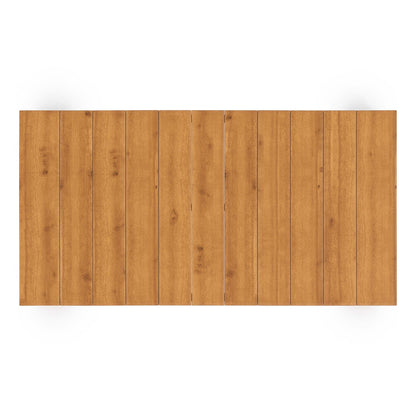 Tahoe 2-Piece Outdoor Patio Acacia Wood Sofa and Coffee Table Set in Natural Cocoa by Modway (6799)