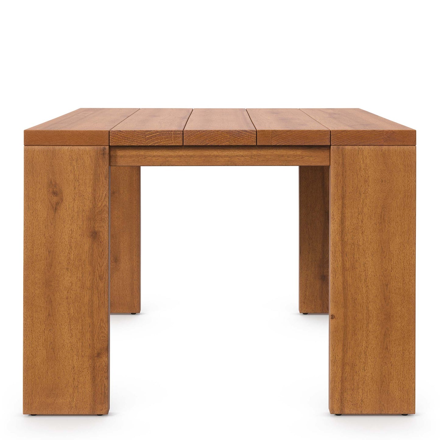 Tahoe Outdoor Patio Acacia Wood Side Table in Natural by Modway (6787)