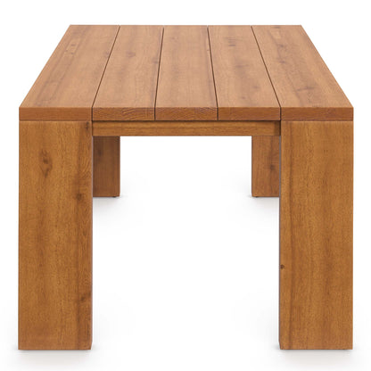 Tahoe 3-Piece Outdoor Patio Acacia Wood Furniture Set in Natural Cocoa by Modway (6798)