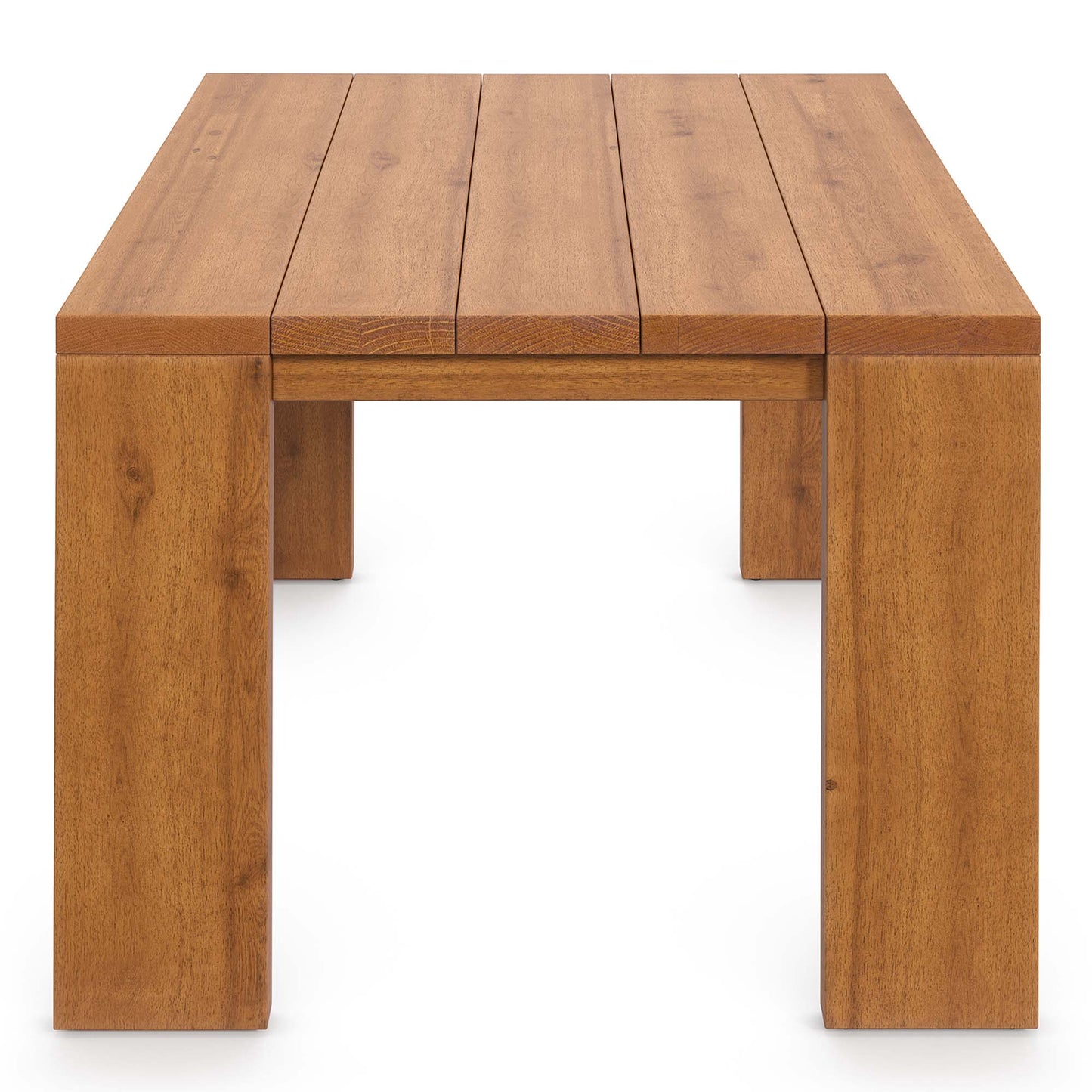Tahoe 3-Piece Outdoor Patio Acacia Wood Furniture Set in Natural Light Gray by Modway (6798)