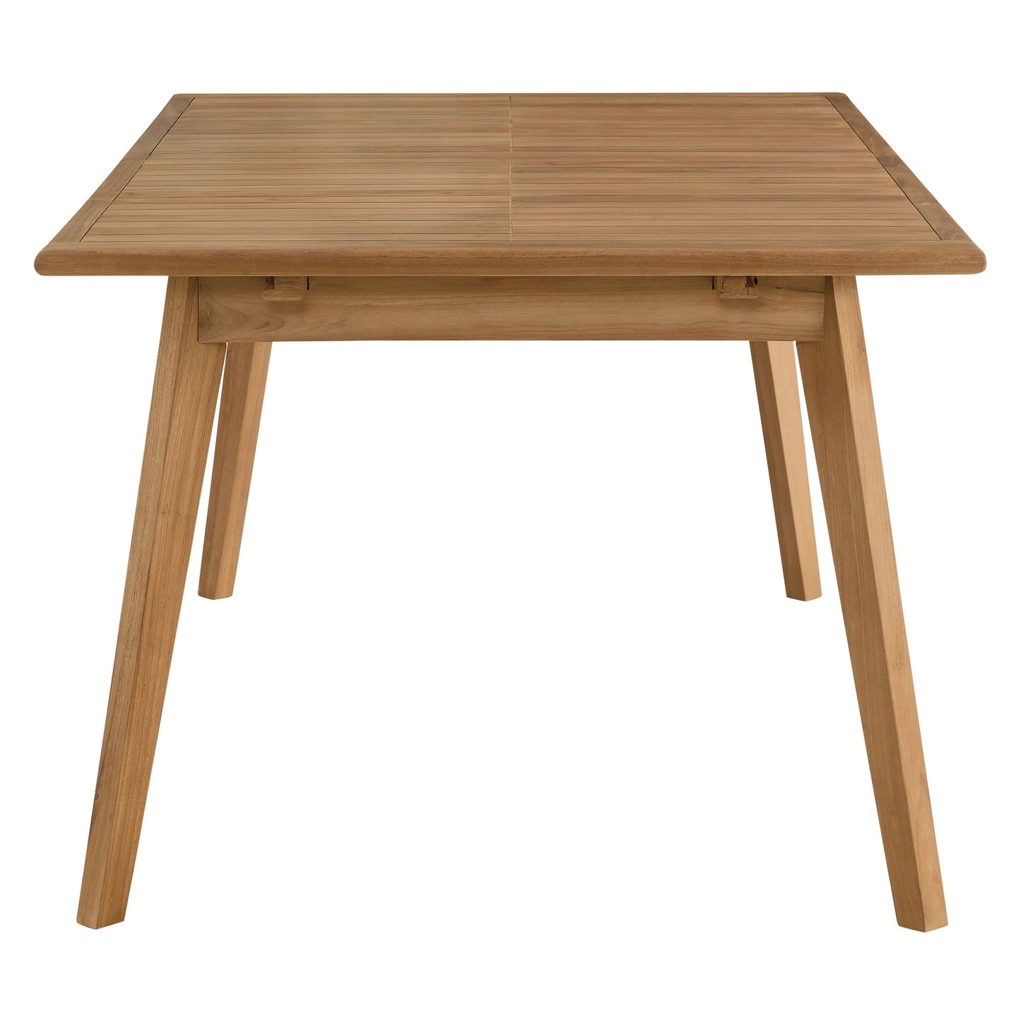 Vienna Outdoor Patio Teak Wood Extendable Dining Table in Natural by Modway (6813)