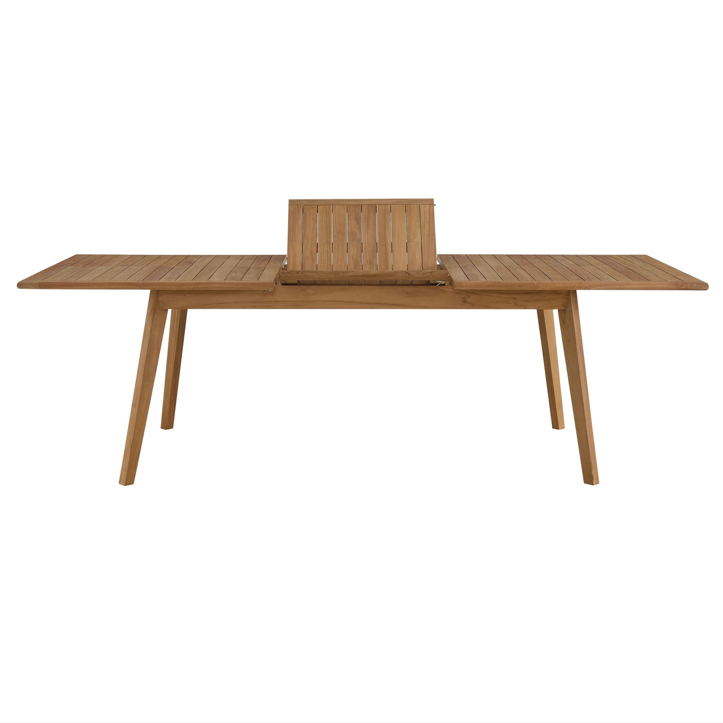 Vienna Outdoor Patio Teak Wood Extendable Dining Table in Natural by Modway (6813)