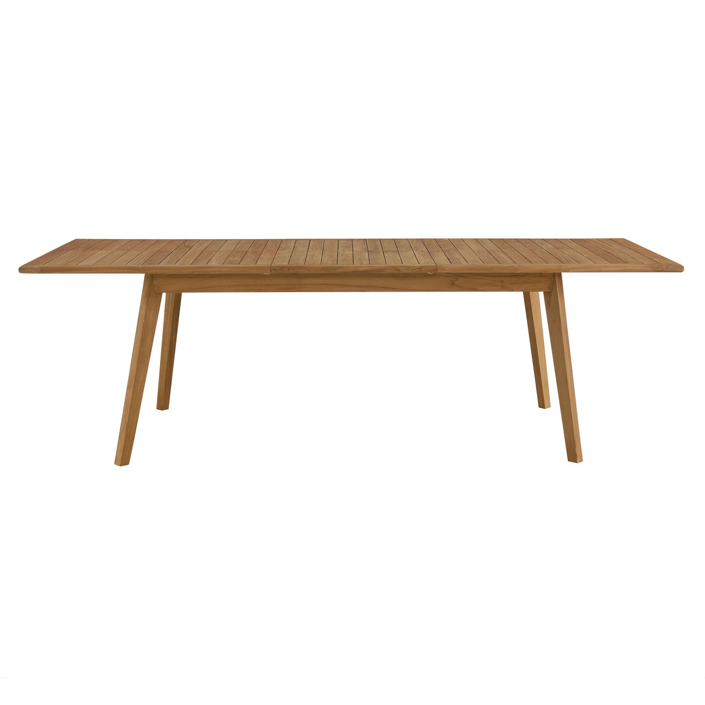 Vienna Outdoor Patio Teak Wood Extendable Dining Table in Natural by Modway (6813)