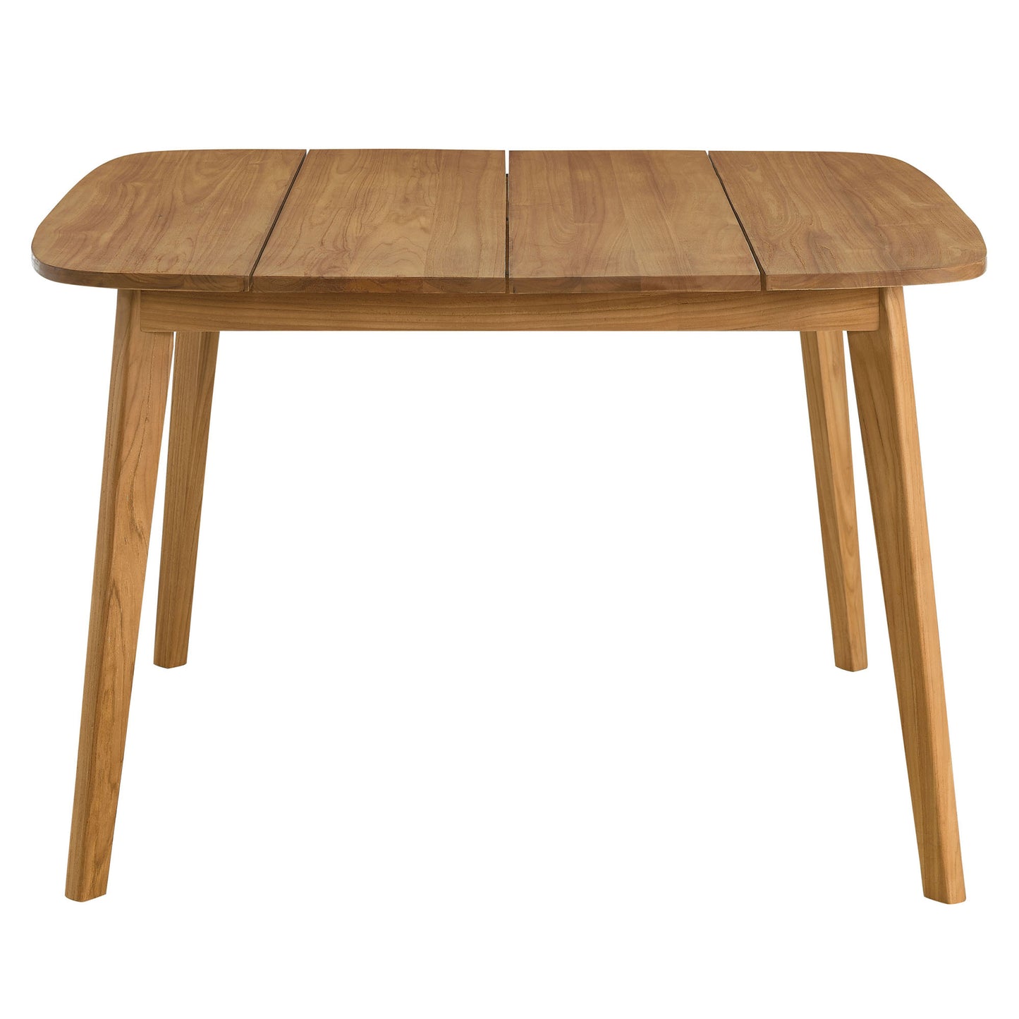 Vienna 5-Piece Outdoor Patio Teak and Rope Dining Set with Armchairs in Natural by Modway (6935)