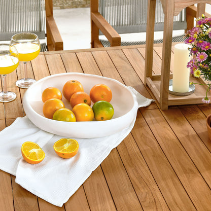 Vienna 7-Piece Outdoor Patio Teak and Rope Dining Set with Armchairs in Natural by Modway (6929)