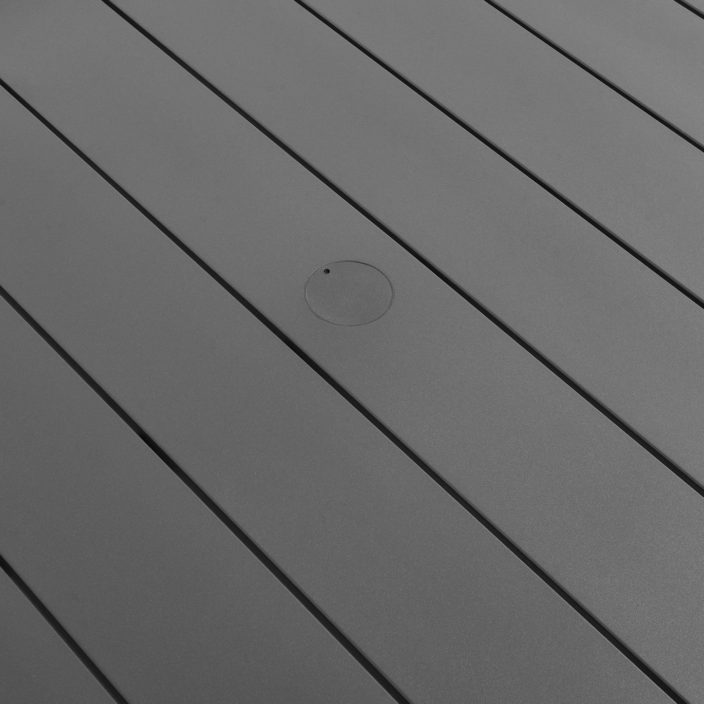 Tahoe 5-Piece Outdoor Patio Aluminum Dining Set in Gray White by Modway (7060)